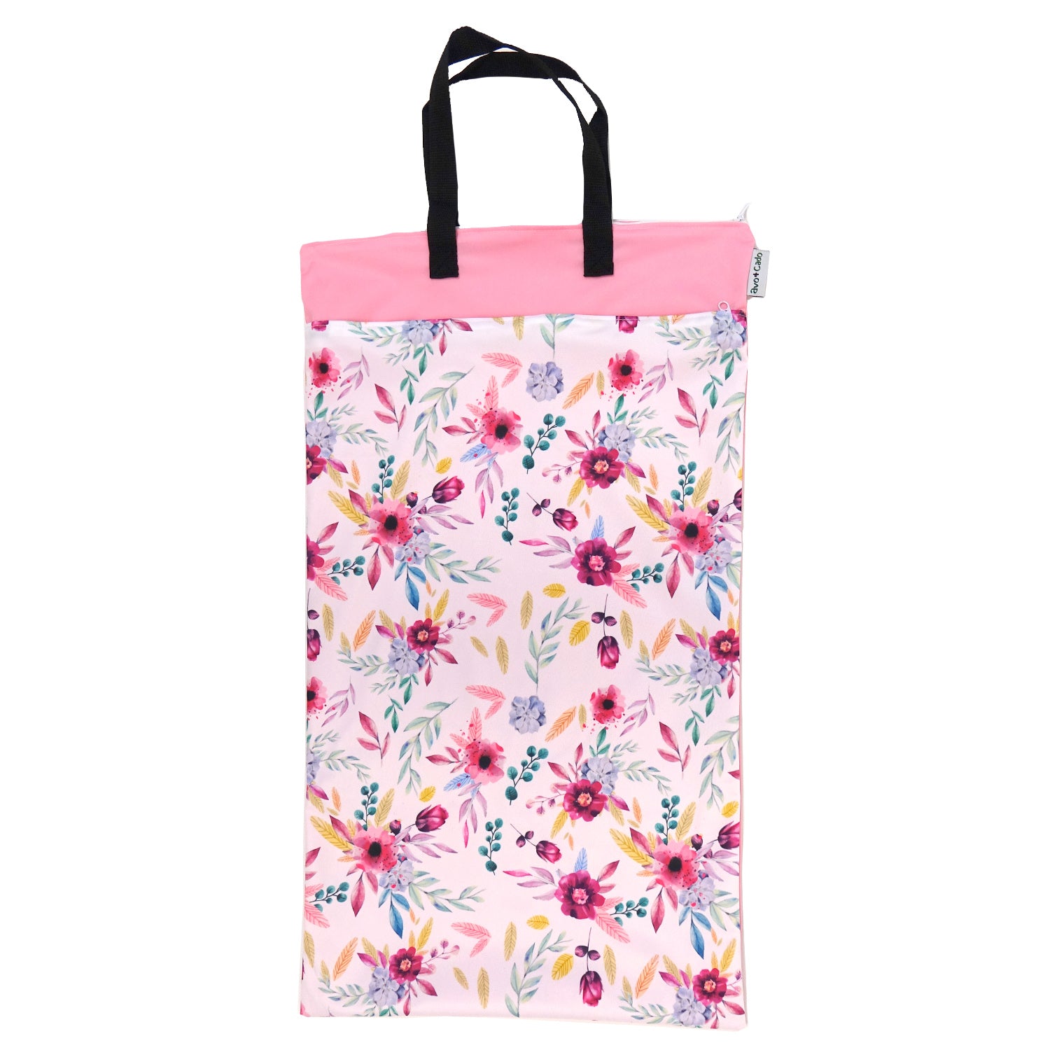 avo+cado Wetbag Large med To Rum og Hank - Flowers - Wetbag large - MamaMilla