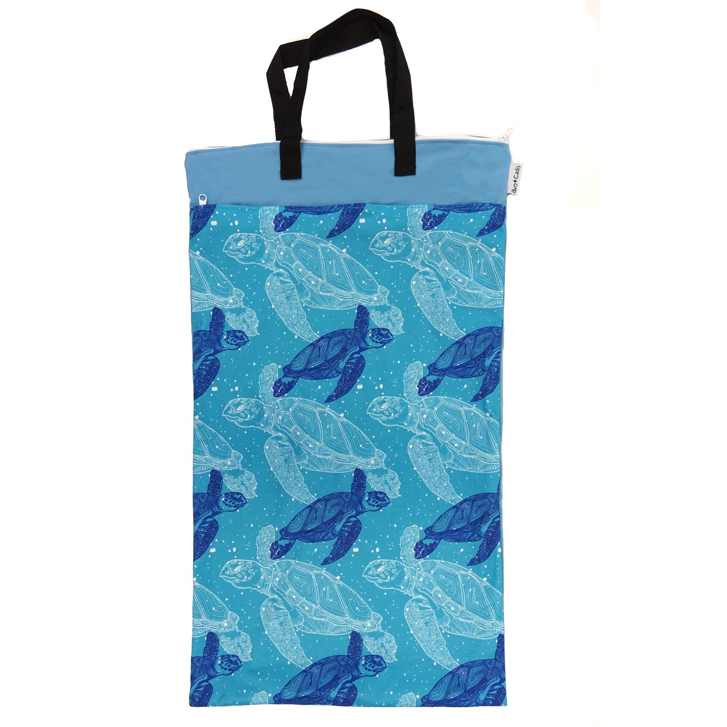 avo+cado Wetbag Large med To Rum og Hank - Turtles - Wetbag large - MamaMilla