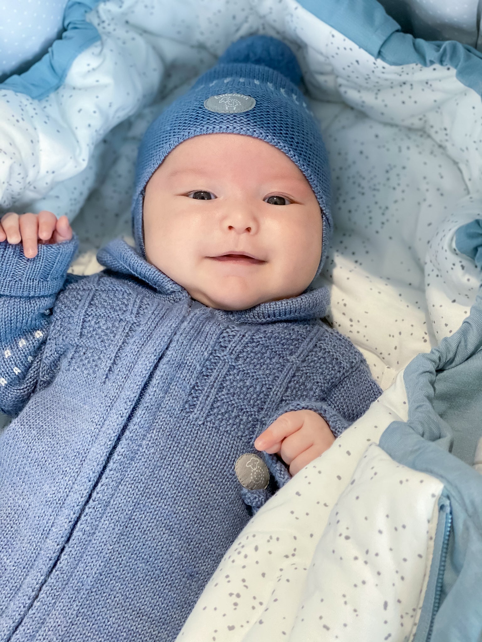 Easygrow LYNG kørepose - Blue - Kørepose - MamaMilla