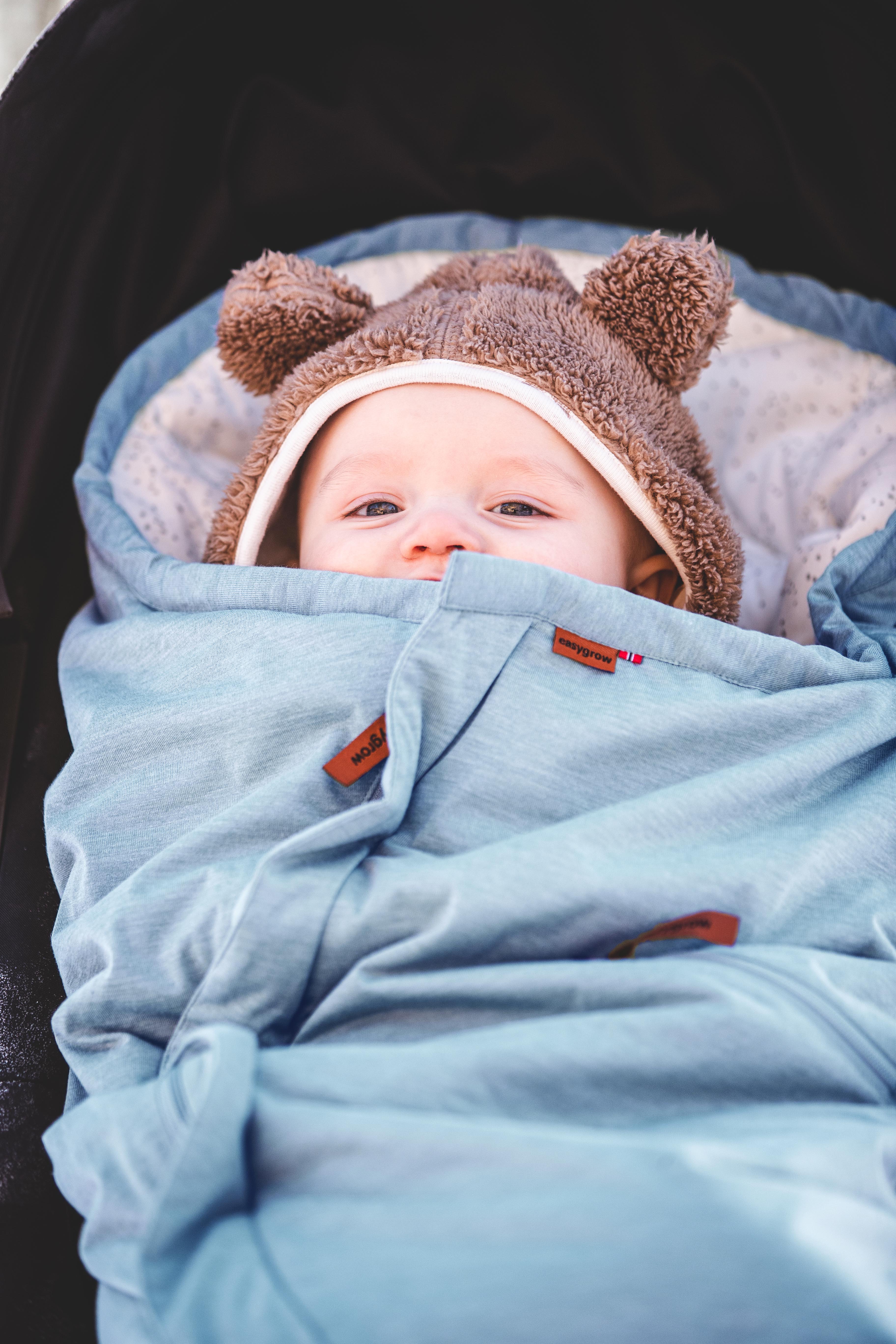 Easygrow LYNG kørepose - Grey - Kørepose - MamaMilla