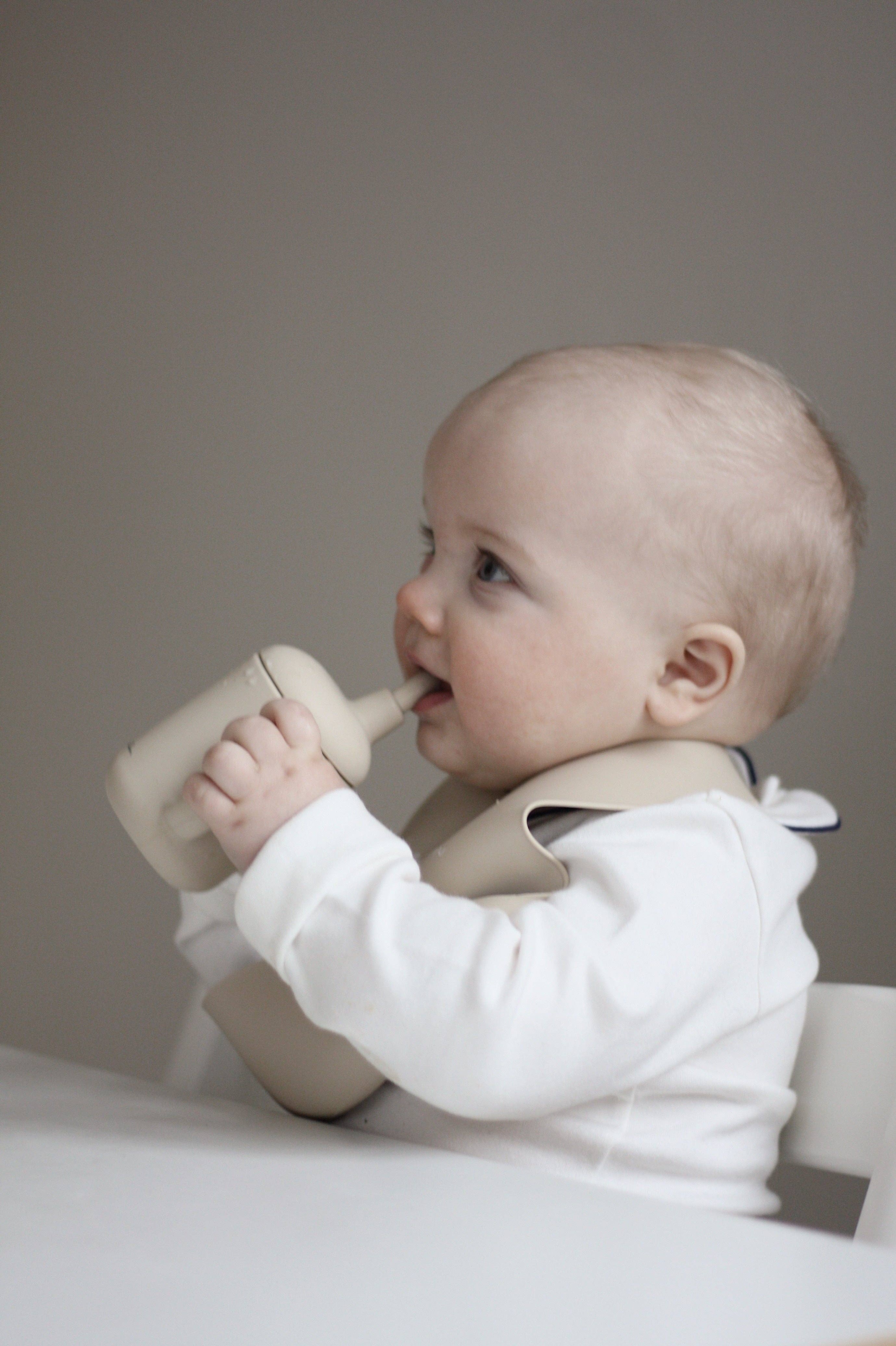 Bobbi Balloon Silikone hagesmæk - Merlot Red - Silikone hagesmæk - MamaMilla