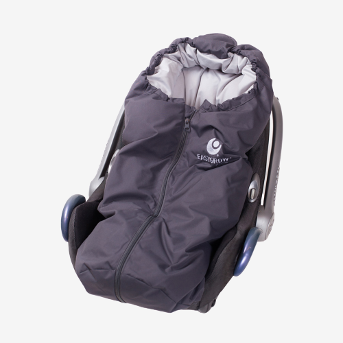 EasyGrow kørepose til autostolen - Grey melange - Kørepose - MamaMilla