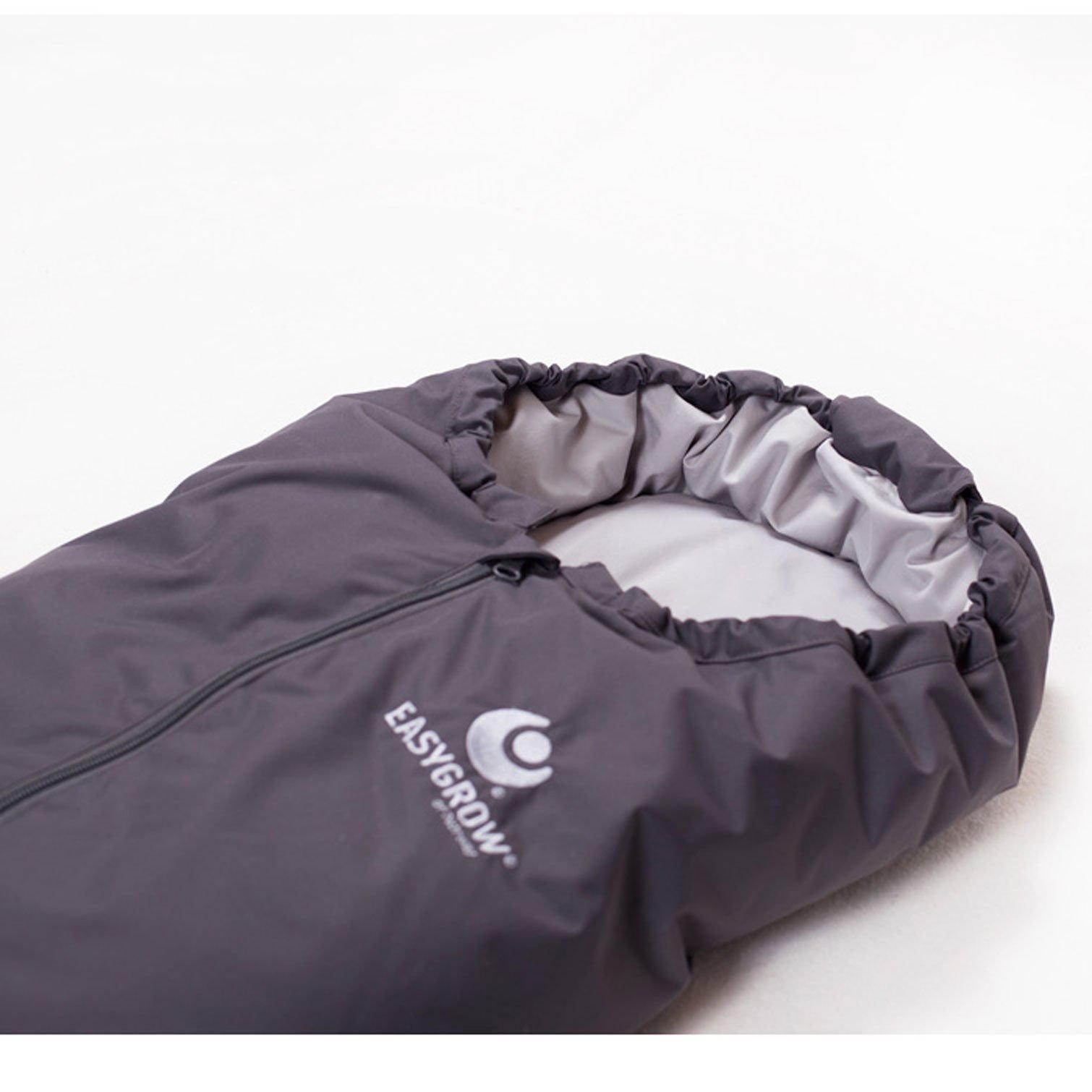 EasyGrow kørepose til autostolen - Grey melange - Kørepose - MamaMilla