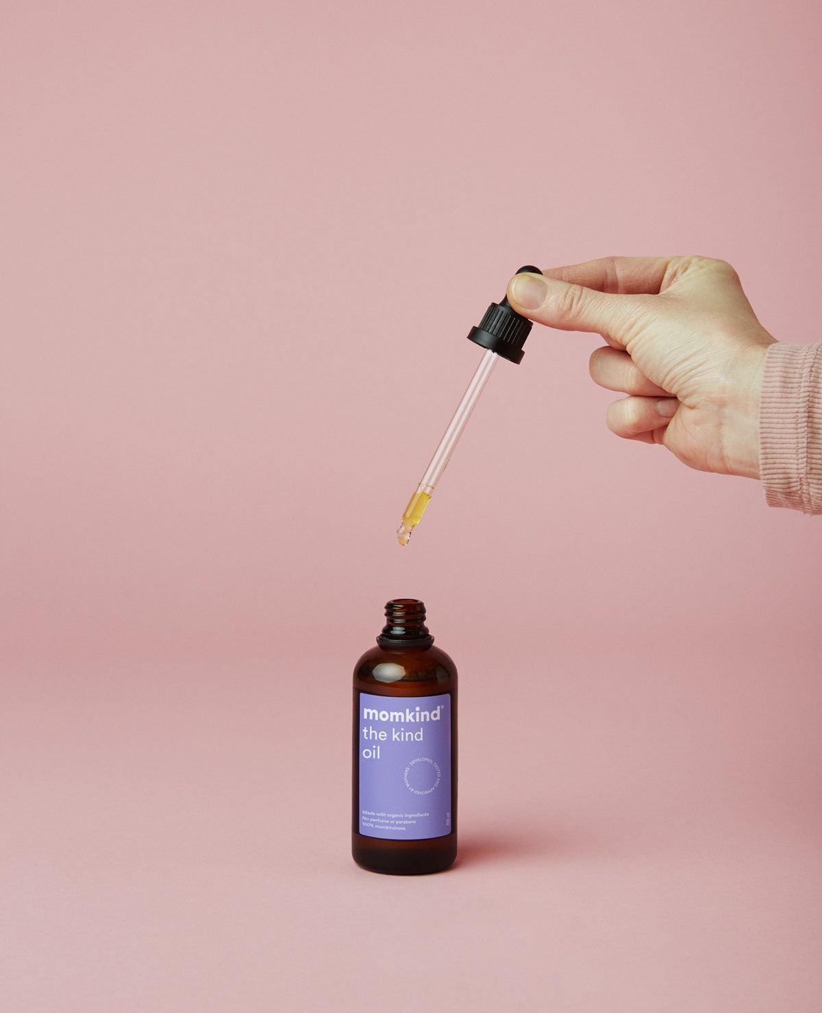 Momkind - Plejende olie - Kropspleje - MamaMilla
