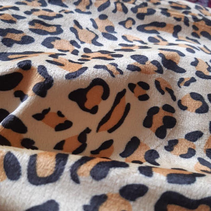 PUL - Leopard (Minky) - - MamaMilla