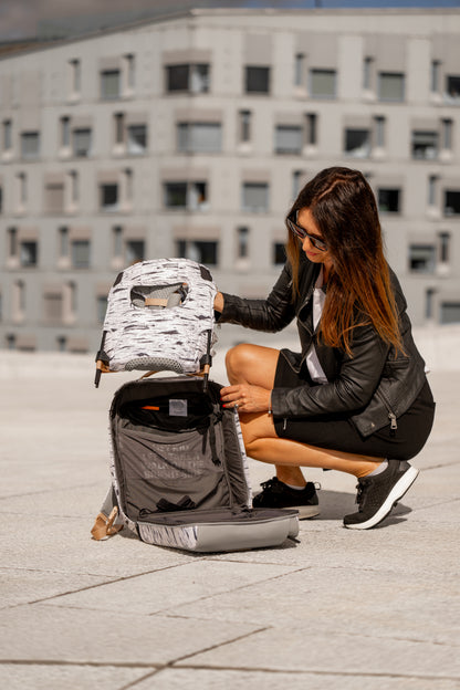 MiniMeis Rygsæk til G5 Core &amp; Premium - Blå - Pusletaske - MamaMilla