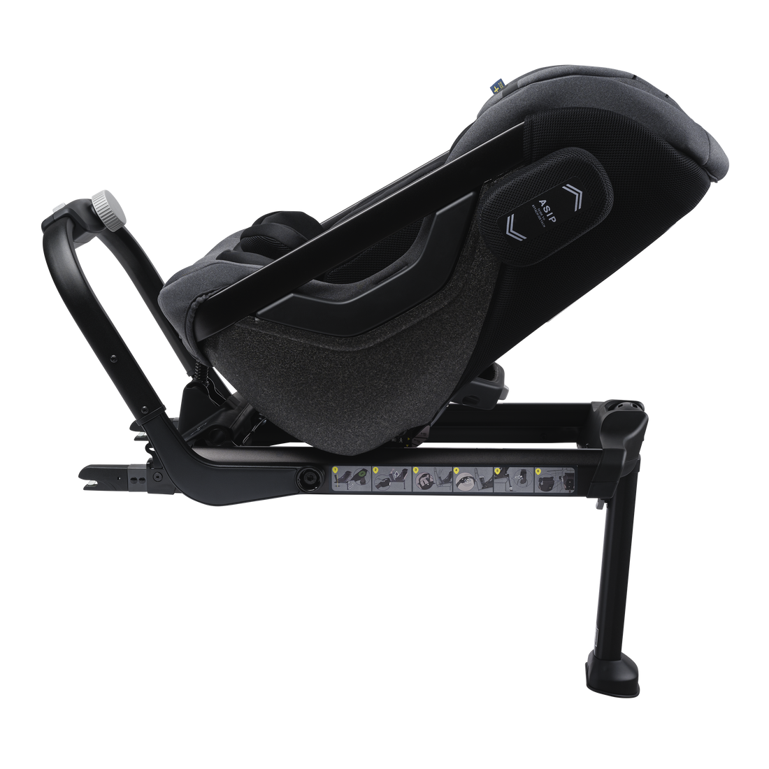 Axkid ONE 2 - Granite Melange - iSize 61-125 cm- TILBUD - 61-125 cm (3 mdr. til 7 år) - MamaMilla