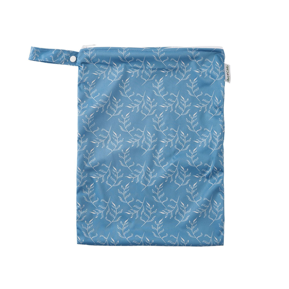 avo+cado Wetbag Medium med Et Rum - Leaves - Wetbag medium - MamaMilla