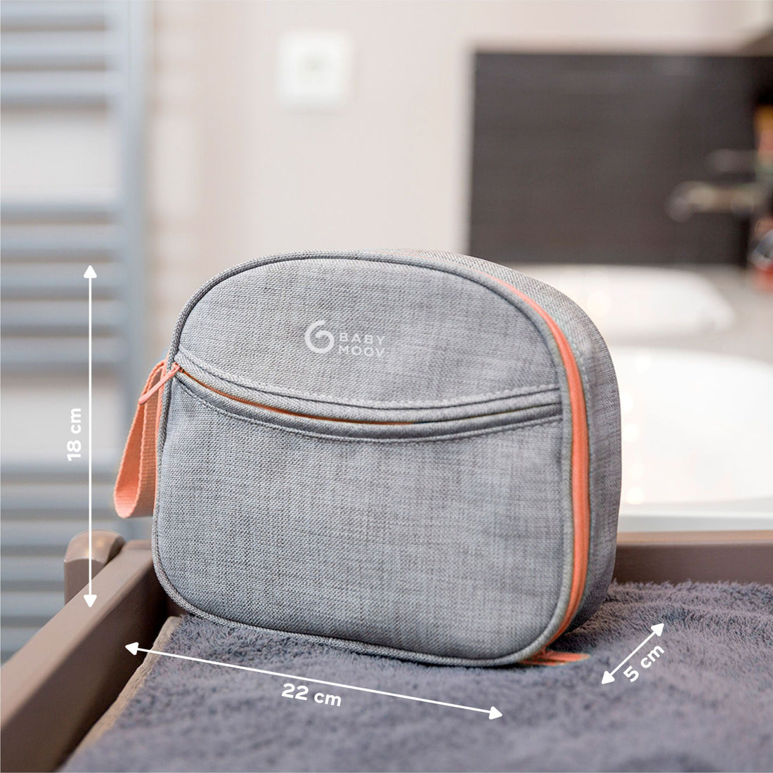 Babymoov Plejesæt til Baby - 9 ting - Peach - Plejesæt - MamaMilla