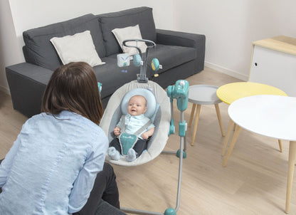 Babymoov Ergonomisk Babypude (Lovenest) - Fresh Mosaic (0-4m) - Babyhovedpude - MamaMilla