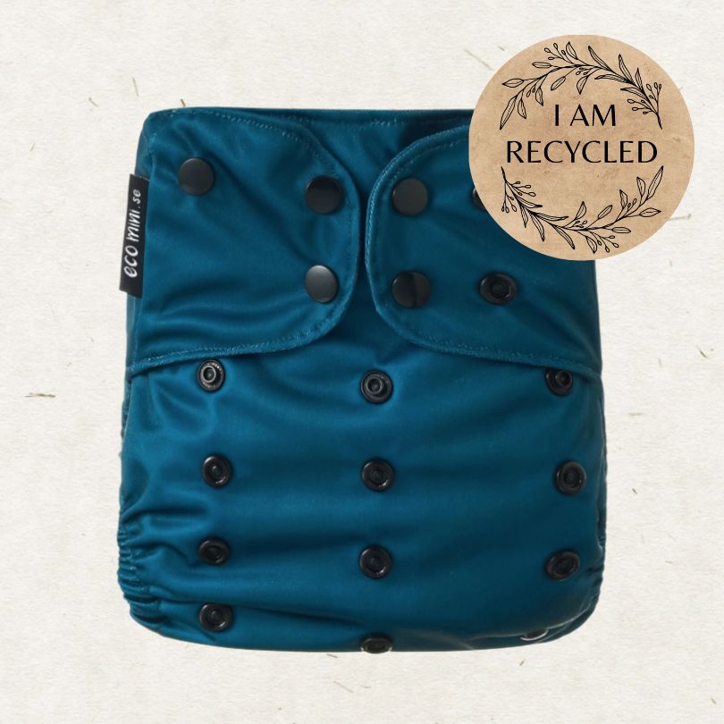 One Size Coolmax Pocket Diaper. Midnight - - MamaMilla