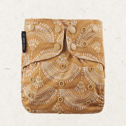 One Size Coolmax Pocket Diaper. Alora - - MamaMilla