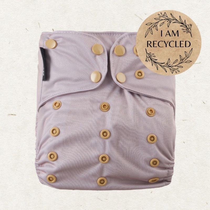 One Size Coolmax Pocket Diaper. Periwinkle - - MamaMilla