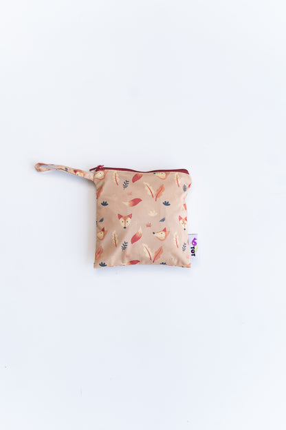 Tidy Tot Hagesmæk med Sugekop (lange ærmer) - Sand Ræv - Hagesmæk med ærmer - MamaMilla