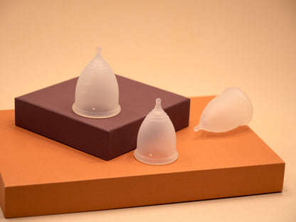 Imse Vimse Menstruationskop - 3 forskellige størrelser - Menstruationskop - MamaMilla