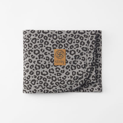 Cloby UV-tæppe med UPF 50+ - Leopard Black Grey - UV-tæppe - MamaMilla