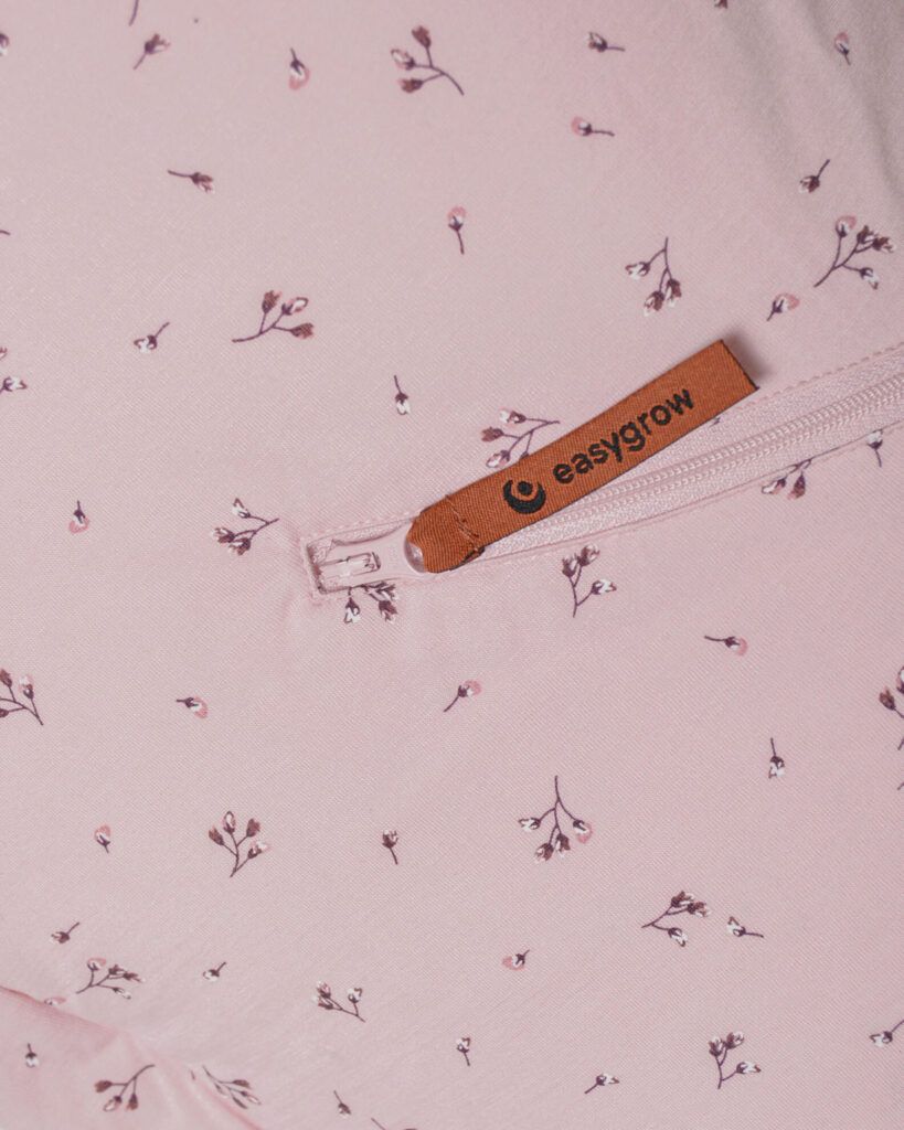 Easygrow LYNG kørepose - Blomma Pink - Kørepose - MamaMilla