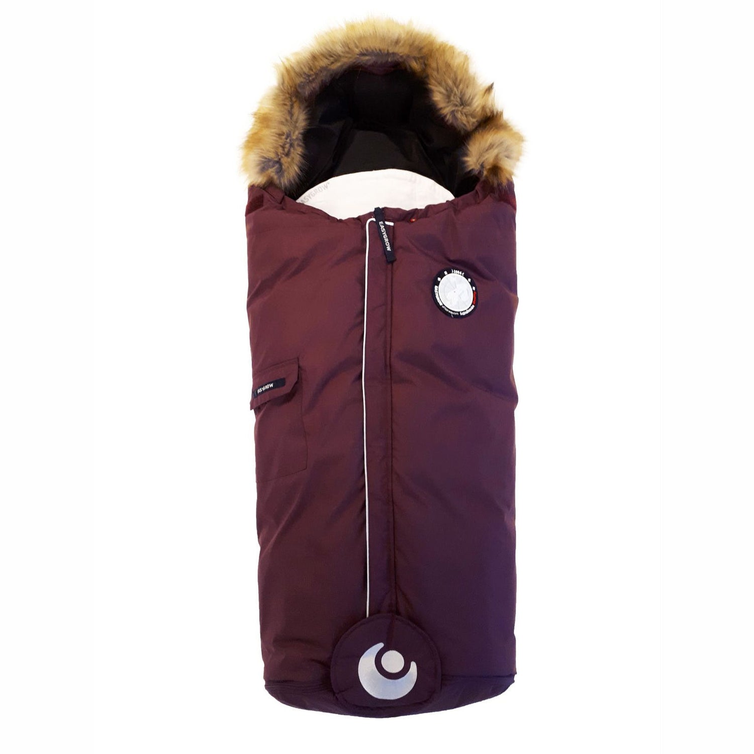 Easygrow NATURE 2023 kørepose - Wine Red - Kørepose - MamaMilla