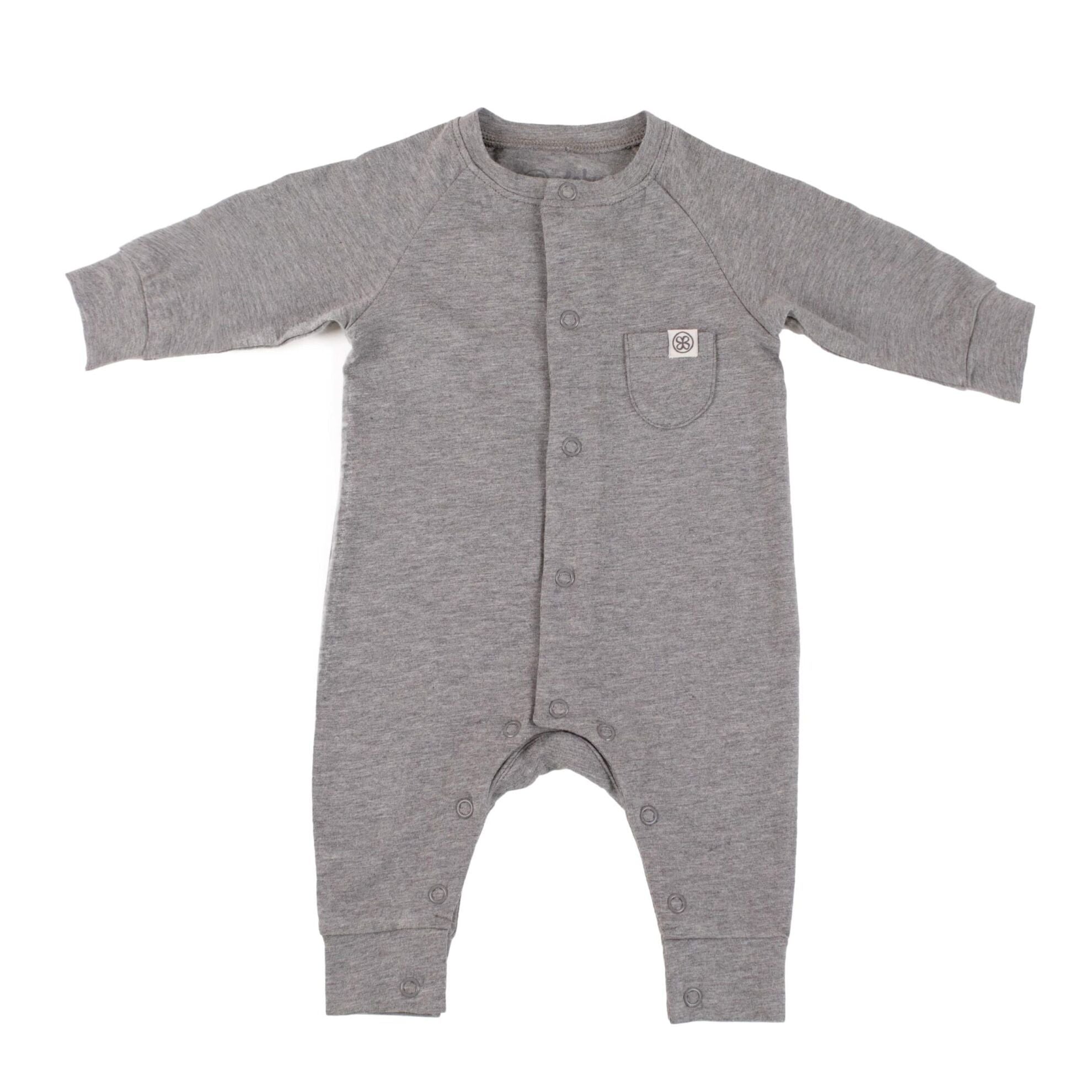 Cloby UV Playsuit - Stone Grey 50/56 - - MamaMilla