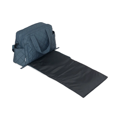 DAY ET mini pusletaske - RE-Q Diaper Bag - Dark Slate/Blue - Pusletaske - MamaMilla