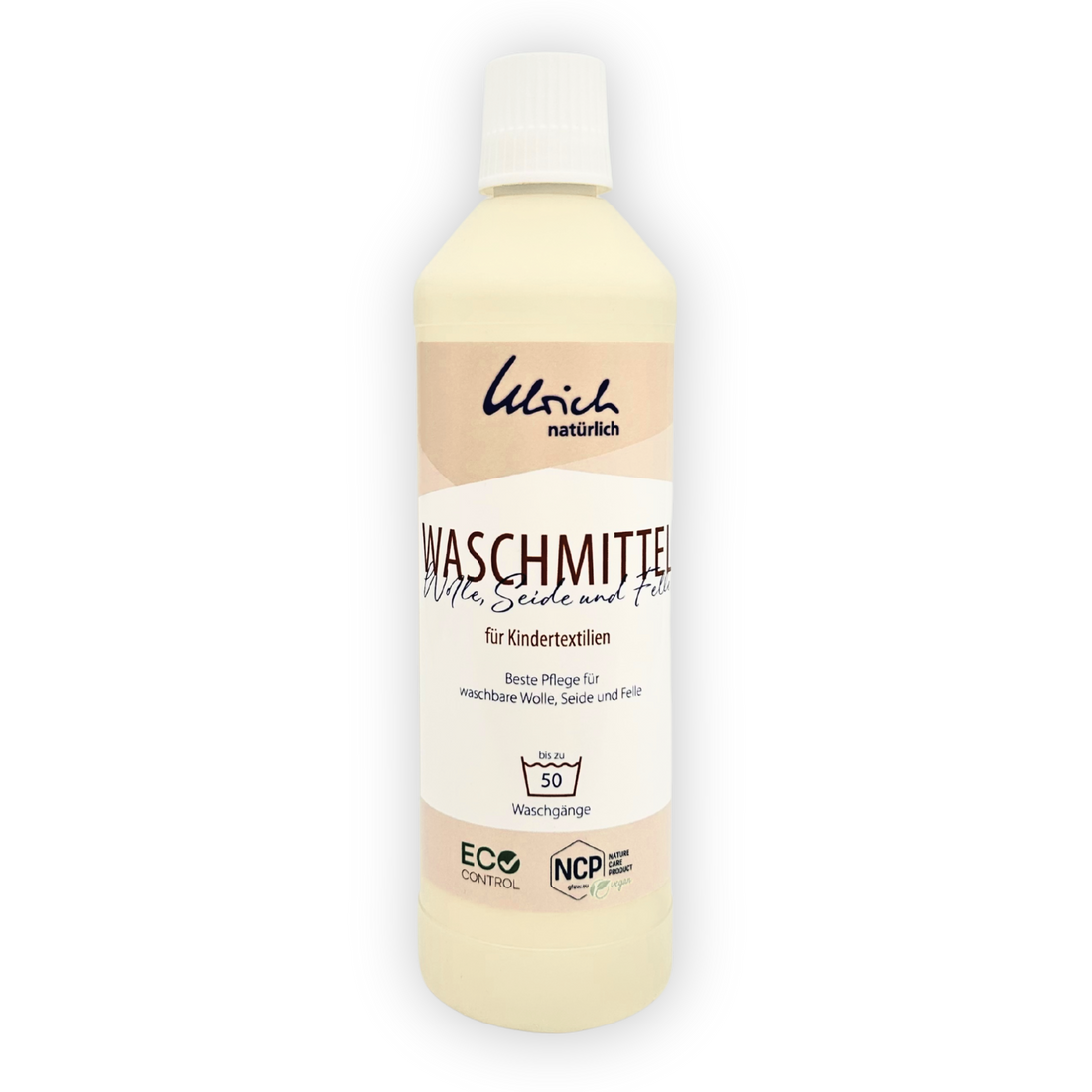 Ulrich Natürlich vaskemiddel til børnetøj uden lanolin (uld, silke og pels) - 500 ml