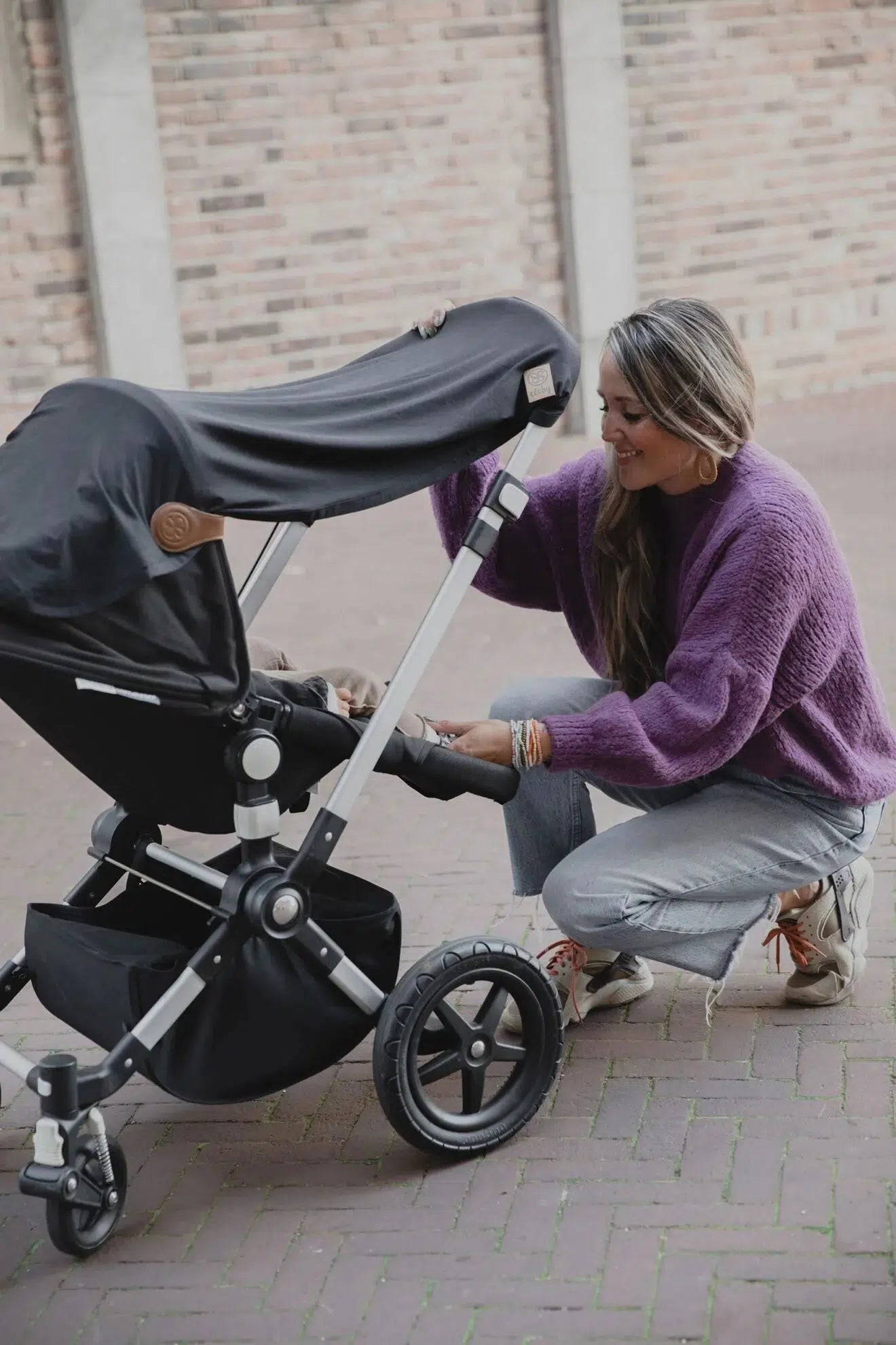 Cloby UV-tæppe med UPF 50+ - Black - UV-tæppe - MamaMilla