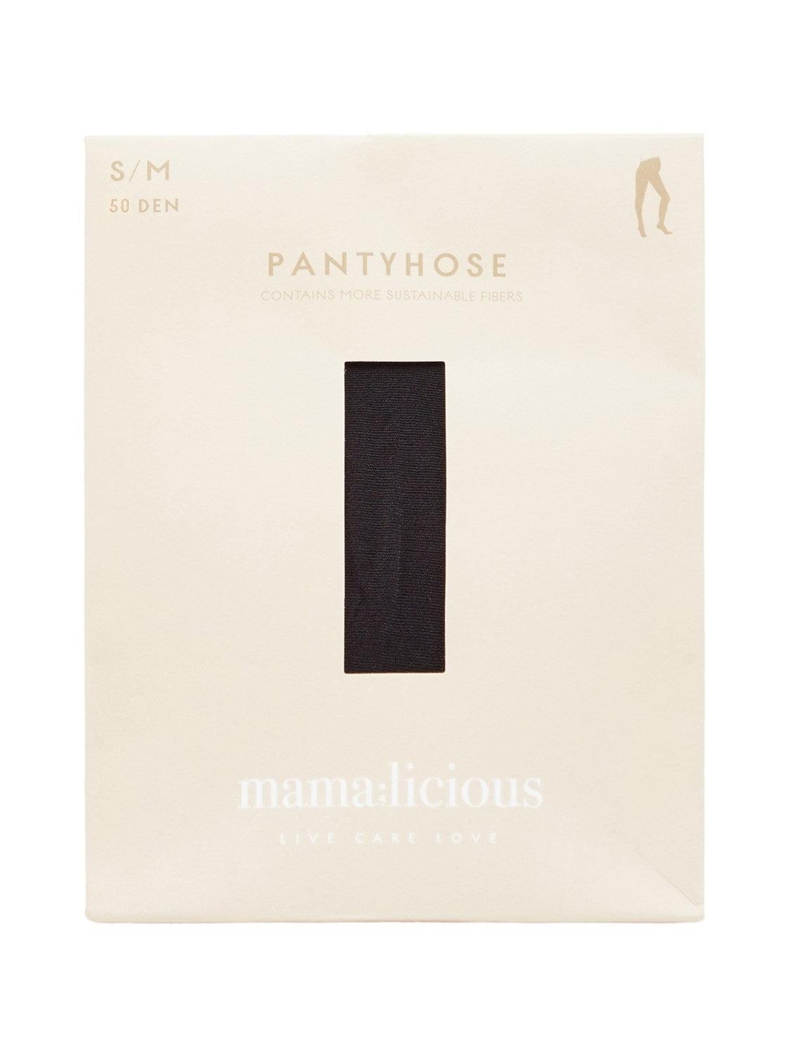 Mamalicious vente-nylonstrømper (50 den) 2-pack - graviditetstøj - MamaMilla