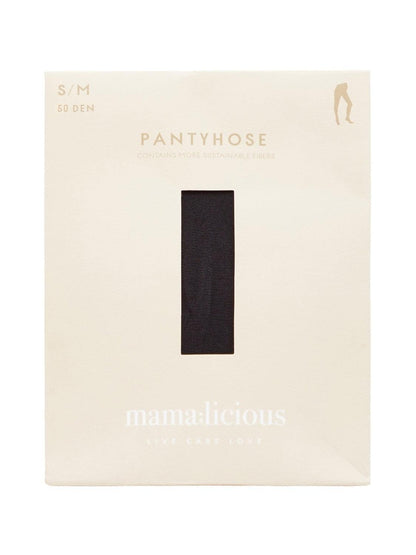 Mamalicious vente-nylonstrømper (50 den) 2-pack - graviditetstøj - MamaMilla