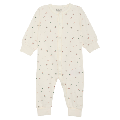 Celavi Heldragt blondekanter - Blomster - Rose Brown - Heldragt - MamaMilla