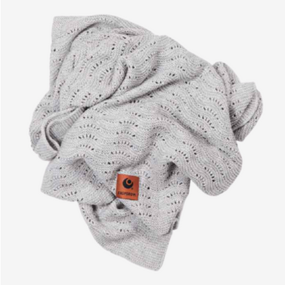 EasyGrow babytæppe med bambus og uld - Grey - Babytæppe - MamaMilla