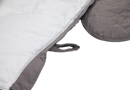 EasyGrow kørepose/sovepose - Exclusive - Grey Solid - Kørepose - MamaMilla