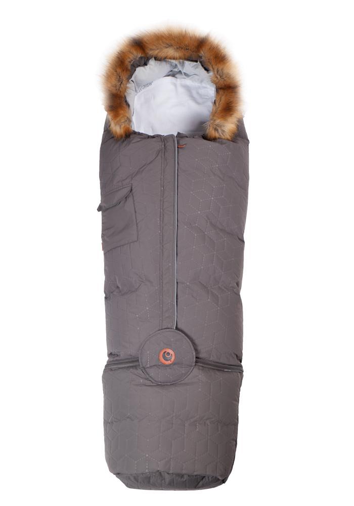 EasyGrow kørepose/sovepose - Exclusive - Grey Solid - Kørepose - MamaMilla