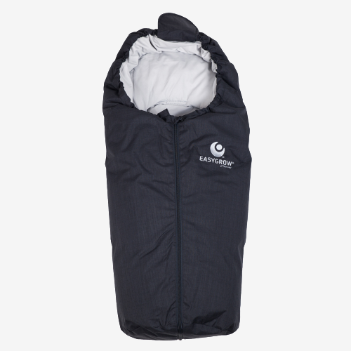 EasyGrow kørepose til autostolen - Black melange - Kørepose - MamaMilla