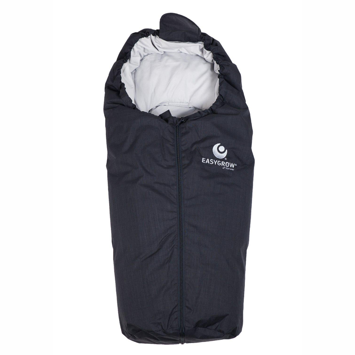 EasyGrow kørepose til autostolen - Black melange - Kørepose - MamaMilla