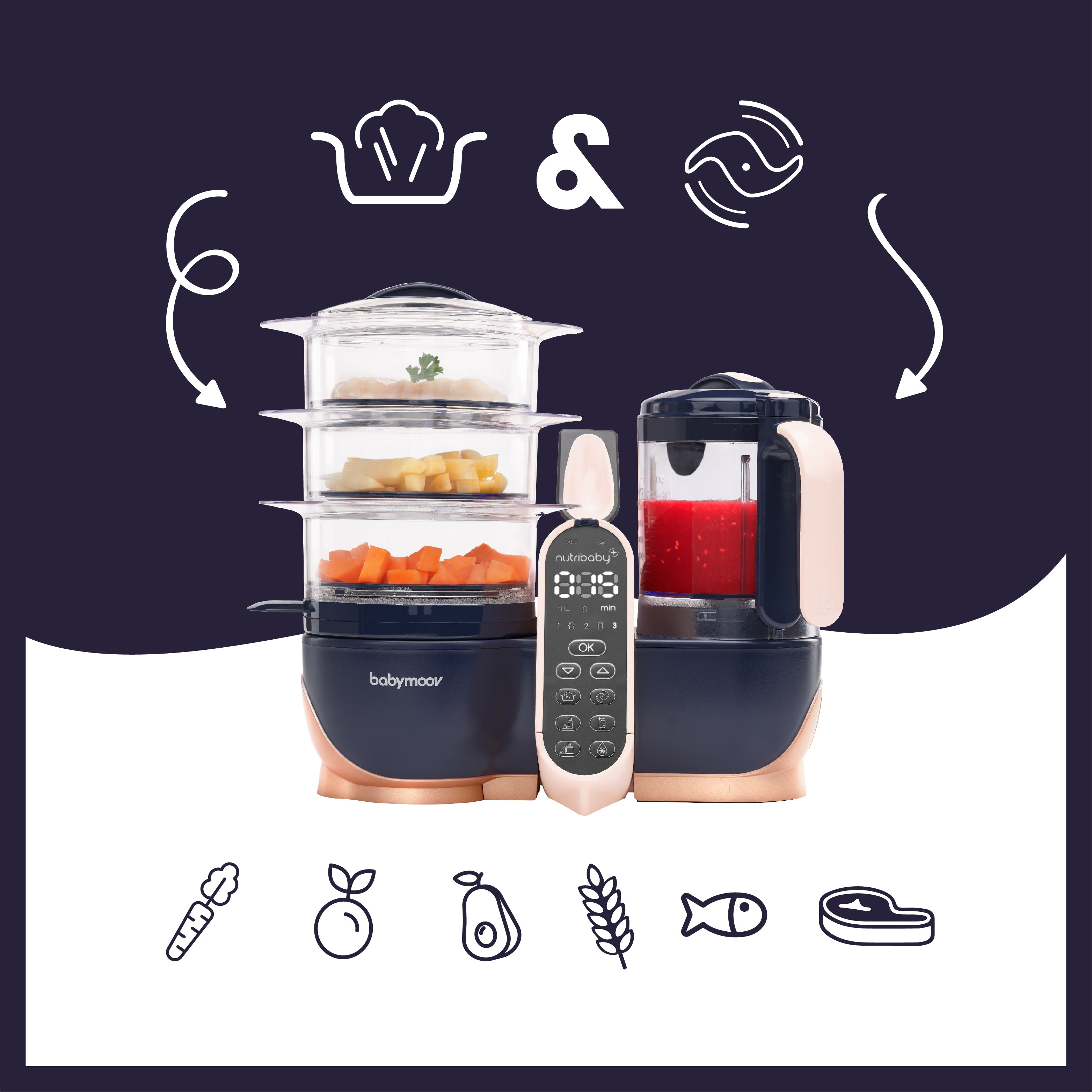 Babymoov Madmaskine - Nutribaby Plus XL - Madmaskine - MamaMilla