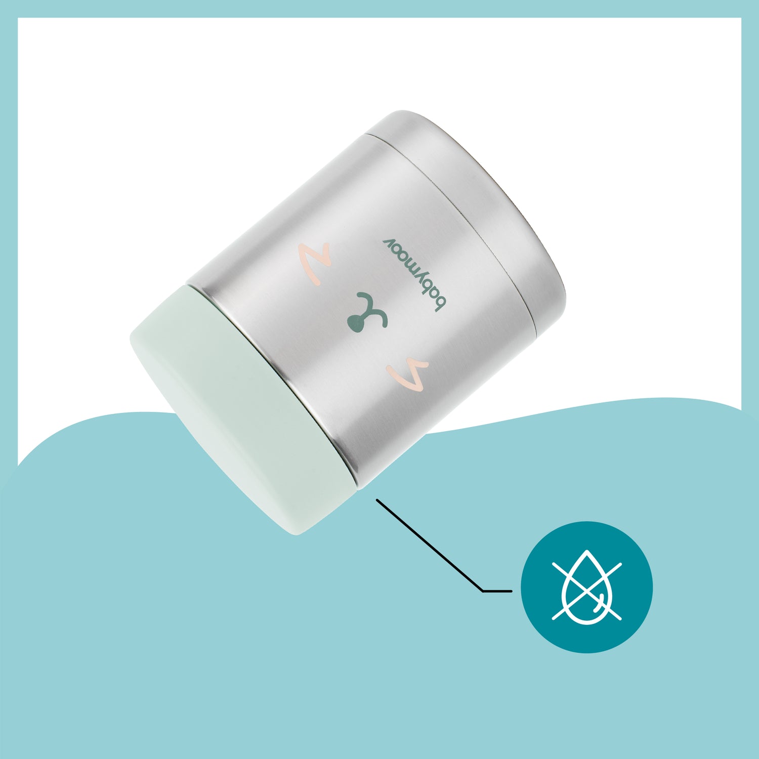 Babymoov Termomadkasse i Rustfrit Stål - 350 ml - Termomadkasse - MamaMilla