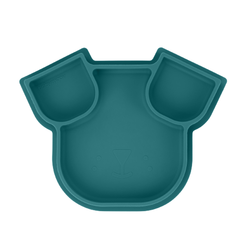 Babymoov silikone tallerken med opdelte rum - Dog - Tallerken - MamaMilla