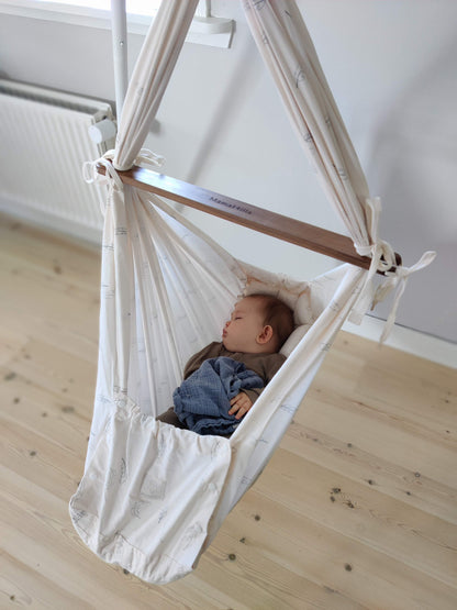 MamaMilla Slyngevugge - Rose feathers - Slyngevugge - MamaMilla