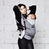 Love radius bæresele - Hoodie carrier - Mørkegrå/Flanel Grey - Bæresele - MamaMilla