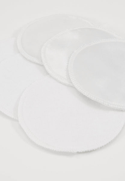 Carriwell ammeindlæg med bomuld og silke - Hvid - Ammeindlæg (genanvendlig) - MamaMilla