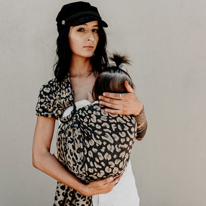 Fidella ringslynge - Leopard Guld - ringslynge - MamaMilla