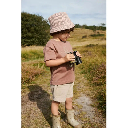 Wheat printet Muddy gummistøvler - Gravel bumblebee - gummistøvler - MamaMilla