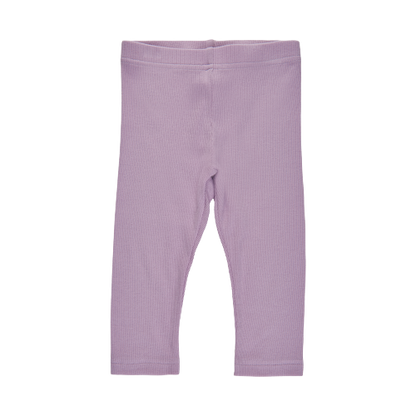 Soft gallery Issey rib leggings - Orchid Bloom - bukser - MamaMilla