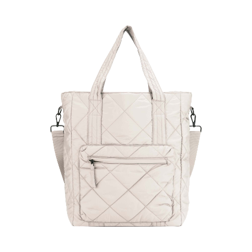 DAY ET mini Tote bag med skulderrem - Pure Cashmere - Pusletaske - MamaMilla