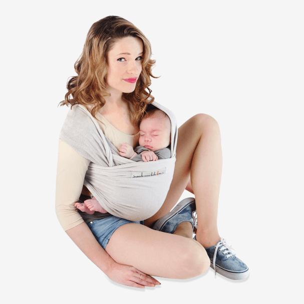 Love radius strækvikle basis - Lysegrå - vikle - MamaMilla