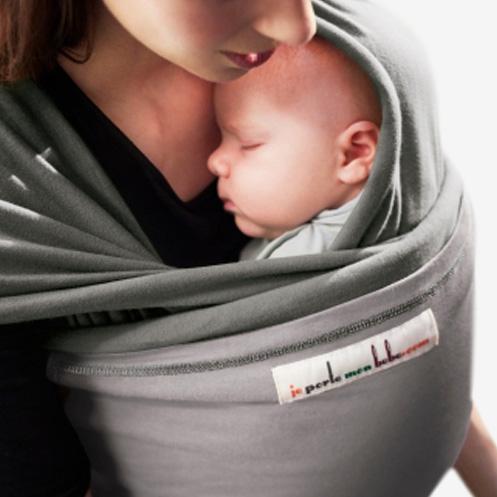 Love radius strækvikle original - Grå - vikle - MamaMilla