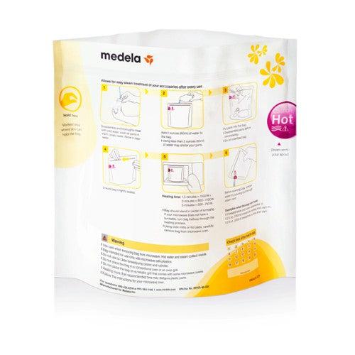 Medela - Quick Clean poser til sterilisation i mikroovn - Flaskebarn - MamaMilla
