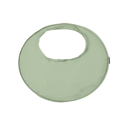 Tidy Tot Hagesmæk og Bakke - SÆT - Sage Grøntsager - Hagesmæk med ærmer - MamaMilla