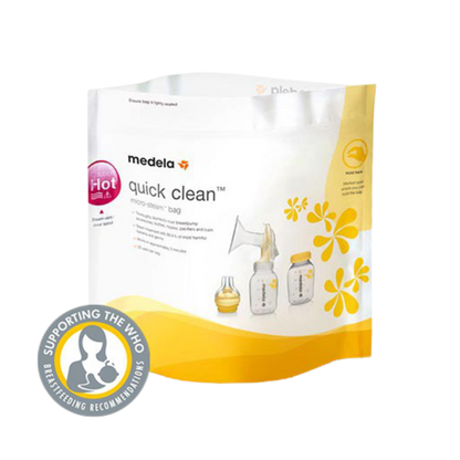Medela - Quick Clean poser til sterilisation i mikroovn - Flaskebarn - MamaMilla
