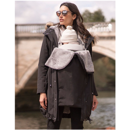 Seraphine Vente- og bærejakke 3-i-1- Valetta - Black - Bærejakke - MamaMilla